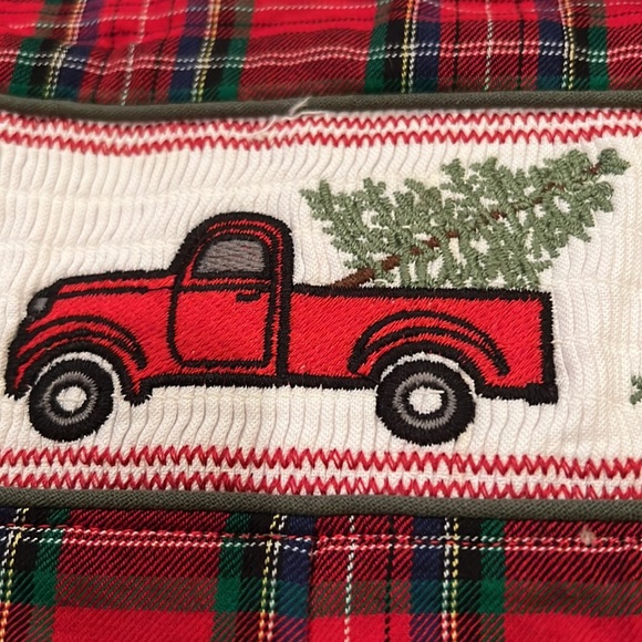 LIL CACTUS Christmas Jon Jon NWT 3-6 month - Picture 3 of 4